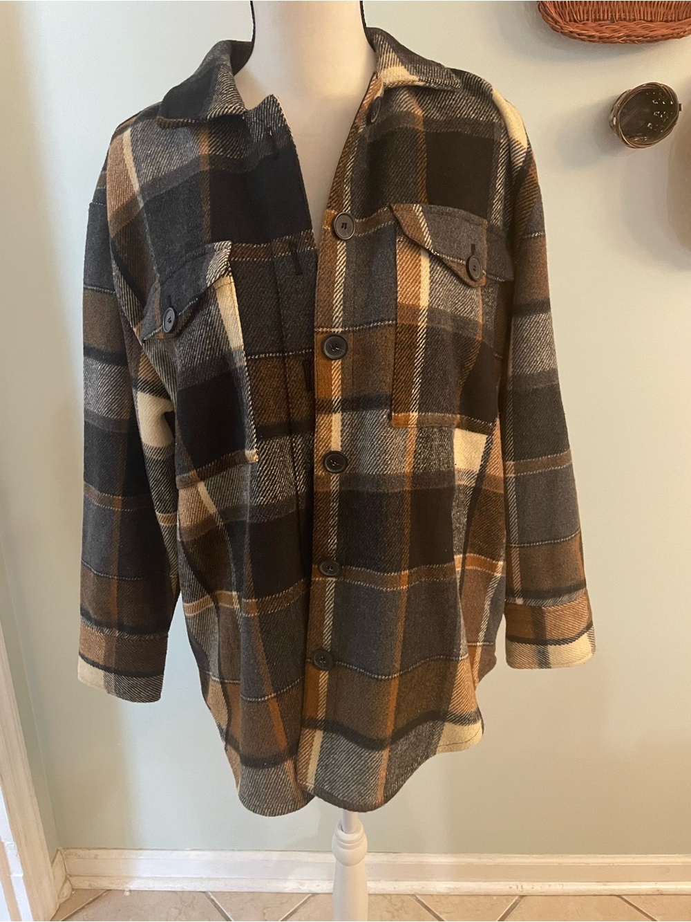 Treasure & Bond Black Jacket with White Label
